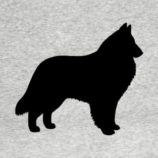 Belgian Sheepdog Silhouette T-Shirt